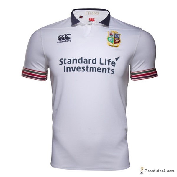 Camiseta Rugby British and Irish Lions Canterbury Replica Tercera Ropa 2016/17 Blanco